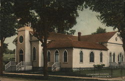 Lutheran Church Ellenville, NY Postcard Postcard Postcard