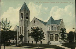 2nd Methodist Episcopal Church, Chester Hill Mount Vernon, NY Postcard Postcard Postcard