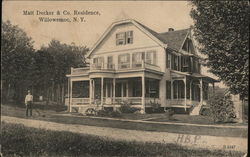 Matt Decker & Co. Residence Willowemoc, NY Postcard Postcard Postcard