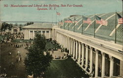 Manufacturers and Liberal Arts Building, State Fair Grounds Syracuse, NY Postcard Postcard Postcard