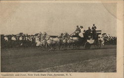 Vanderbilt and Four, New York State Fair Postcard