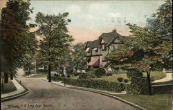 Alta Ave., North Postcard