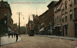 Warburton Avenue Looking North Postcard