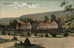 View of Wayside Inn Ellenville, NY Postcard Postcard Postcard