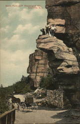 Sam's Point Cliff, Shawangunk Mts Ellenville, NY Postcard Postcard Postcard