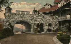 The Port Cochere Mohonk Lake, NY Postcard Postcard Postcard