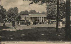 Colonade, Chautauqua Institution New York Postcard Postcard Postcard