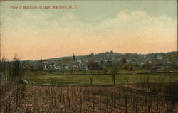 Marlboro Village Postcard