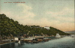 Hudson River West Point, NY Postcard Postcard Postcard