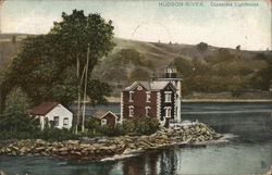 Hudson River Coxsackie Lighthouse New York Postcard Postcard Postcard