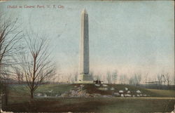 Obelisk in Central Park Postcard