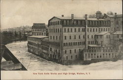 New York Knife Works and High Bridge Walden, NY Postcard Postcard Postcard