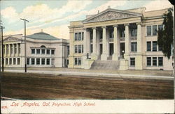 Los Angeles, Cal. Polytechnic High School California Postcard Postcard Postcard