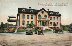 German Hospital Los Angeles, CA Postcard Postcard Postcard