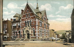 N.Y. Savings Bank Newburg, NY Postcard Postcard Postcard