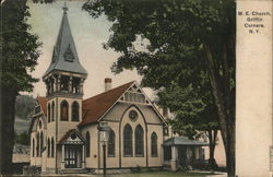 M. E. Church, Griffin Corners N. Y. Postcard