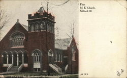 First M.E Church Postcard