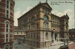 Criminal Courts Building Postcard