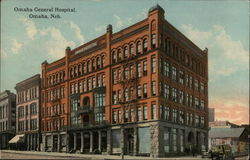 Omaha General Hospital Nebraska Postcard Postcard Postcard