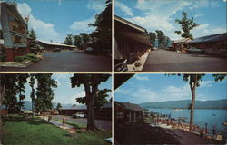 Park Lane Motel Lake George, NY Postcard Postcard Postcard