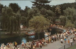 Giant Astro Wheel and Boats at Storytown U.S.A. Lake George, NY Postcard Postcard Postcard