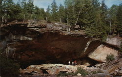 Stone Bridge and Caves Postcard