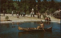 Indian Village Lake George, NY Postcard Postcard Postcard