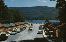 SCOTTY'S FERNWOOD CABINS Postcard