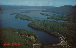 Lake George New York Postcard Postcard Postcard