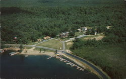 Dunham's Bay Lodge, Motel and Cottages Postcard