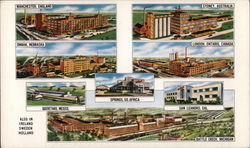 KELLOG COMPANY PLANTS - Kellogg's Cereal Postcard