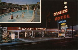 Gaslite Motel Postcard