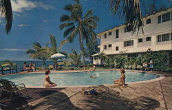 Poolside, The Naniloa Hotel Postcard