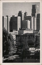 Portsmouth Square Park San Francisco, CA Postcard Postcard Postcard