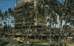 Hawaiian Village, Waikiki Postcard