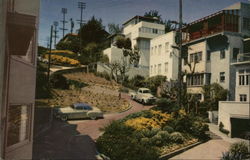 Lombard Street San Francisco, CA Postcard Postcard Postcard