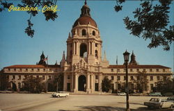 City Hall Pasadena, CA Postcard Postcard Postcard