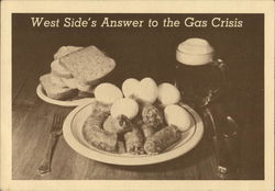 Dyngus Day - Gas Shortage Postcard