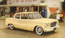 Studebaker Smart Lark 2-Door Sedan Postcard