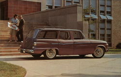 '62 LARK STATION WAGON Postcard