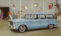 Easy-Entry Lark 4-door Wagon by Studebaker Postcard