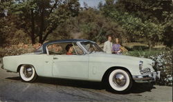 1954 Studebaker Commander V8 Starliner Postcard