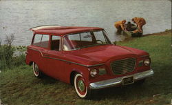 Studebaker LARK 2-DOOR STATION WAGON (De Luxe) Postcard