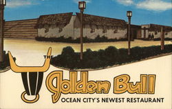 The Golden Bull Restaurant Ocean City, MD Postcard Postcard Postcard