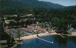 Burton's Marine Village Motel Postcard