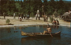 Indian Village Lake George, NY Postcard Postcard Postcard