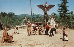 Indian Village Lake George, NY Postcard Postcard Postcard