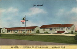 54 Motel Postcard