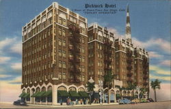 Pickwick Hotel San Diego, CA Postcard Postcard Postcard