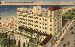 Strath Haven Hotel Miami Beach, FL Postcard Postcard Postcard